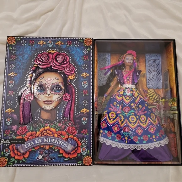 Barbie Signature Doll, 2022 Dia De Muertos Collectible NIB - Picture 9 of 12